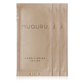MUQURU Conditioning Lotion, Amino Acids, Yeast, Honey (0.1 fl oz (3 ml) x 3 / Moisturizing Lotion, Travel Size Sachet