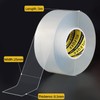 MILEQEE Door Draught Excluder 35 mm x 3 m Nano