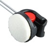 Drum Beater Hammer Metal Handle Round White Felt Head Perfect