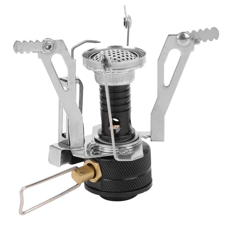 Outdoor Camping Gas Stove Mini Portable Hiking Picnic Gas Stove