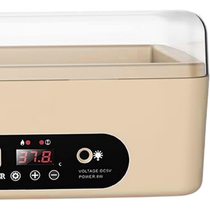 Chicken Egg Incubator, Automatic Egg Hatching Incubator, 4-6 Mini Digital