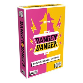 Exploding Kittens, Danger Danger, Party Game, Card Game, 2-8 Players, from 7+ Years, 10 Minutes, German