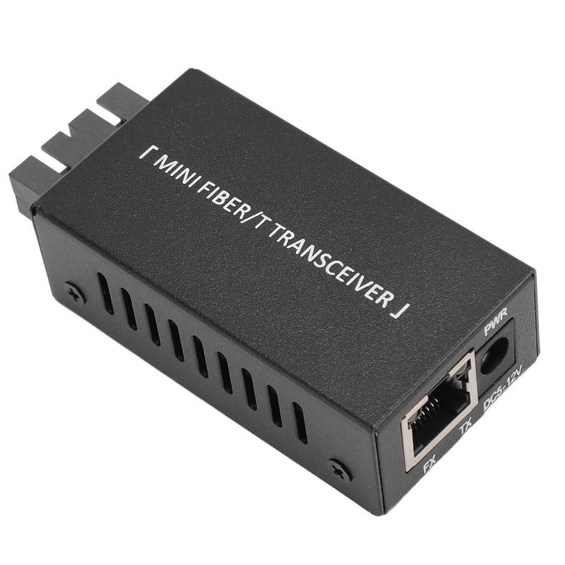 Fiber Optic Transceiver 2 Ports 10 100Mbps Self Adaptive Tx1310nm