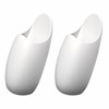 2-Pack Self-Adhesive Silicone Rice Paddle Holders – Wall-Mounted Kitchen Utensil