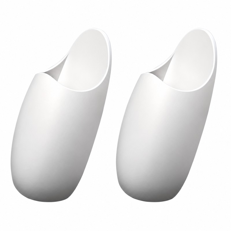 2-Pack Self-Adhesive Silicone Rice Paddle Holders – Wall-Mounted Kitchen Utensil