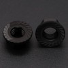 RoyceMart M12-1.75 (10 Pack) Stainless Steel Serrated Flange Hex Nuts,