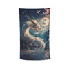 MIEPOS Cool Dragon Beach Towel,32x52in,Quick-Dry Sand-Free Bath Towels,Microfiber Lightweight for