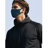 TSLA Men & Women's Copper Infused Face Mask, Washable Reusable