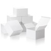 COTOPHER Small Gift Boxes 10 Pack 6x6x4 inches White Gift