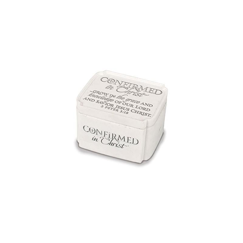 Lighthouse Christian Products Confirmed in Christ Keepsake Box, 3 1/2