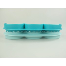 TUPPERWARE Foldable Dumpling Maker (3) turquoise