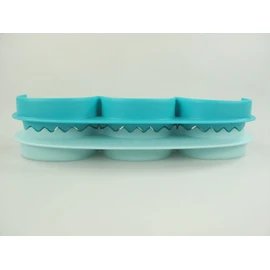 TUPPERWARE Foldable Dumpling Maker (3) turquoise