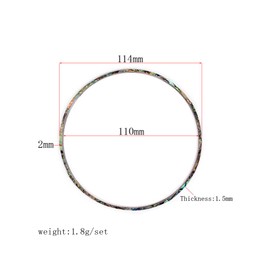 Alnicov Guitar Sound Hole Inlay Strip Abalone Shell Guitar Parts