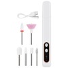Namvo USB Electric Nail File for Acrylic Gel Nails, Cordless