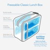 PackIt - Fiambrera clásica congelable, diseño de leopardo salvaje, naranja