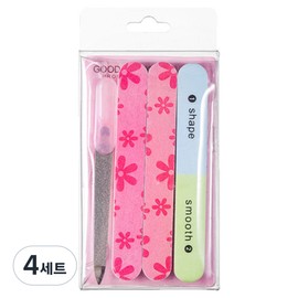 Misung Metal nail care set, 4 types of nail tools, 4 sets / 미성메탈 네일케어세트, 네일 도구 4종, 4세트