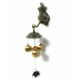 THY COLLECTIBLES Feng Shui Brass Door Chime Wind Chime windbell - Chinese Fu...