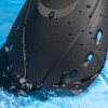 Black Short Fins Comfortable and Adjustable Swimming Training TPR Short
