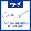 EQUAL 0 Calorie Sweetener Tablets, Aspartame and Acesulfame-K Sweetener, Sugar