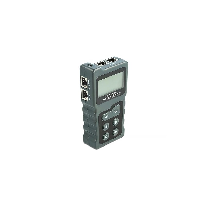 Delock LCD Cable Tester RJ45 / PoE/DC