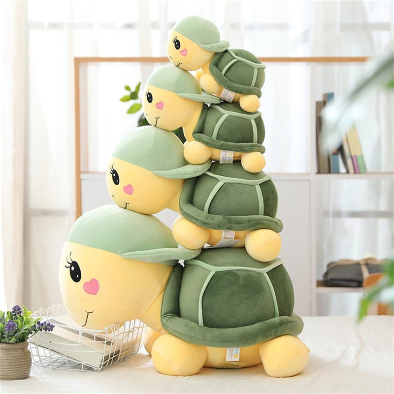 champracer Cute Turtle Plush Toy, Soft Plush Doll, Stuffed Toy,