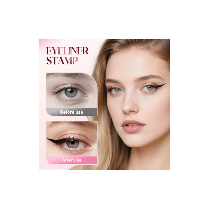 Foldable Eyeliner Stamp - Gel Delineador de Ojos Impermeable con