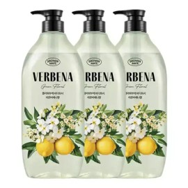 Shower Mate 샤워메이트 버베나 부케 바디워시 900ml 3개 Shower Mate Verbena Bouquet Body Wash 900ml 3 Pieces