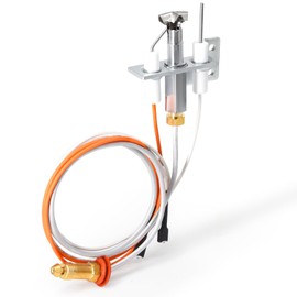 Criditpid 4021-730 IPI Pilot Assembly Natural Gas (NG) for Heat-N-Glo SL-550TR-IPI-D, SL-750TR-IPI-D, Heatilator, QuadraFire Fireplaces and Gas Log Sets, 385-510A Heat N Glo Pilot Assembly Parts