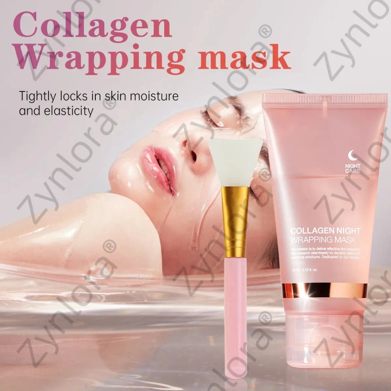 Gel Mascarillas Faciales Colágeno Nocturna