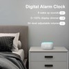 ANJANK White Noise Sound Machine Alarm Clock with Hi-Fi Bluetooth