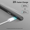 Metapen Pencil A8 for Apple iPad 2018-2024, 2X Faster Charge,