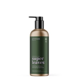 ATTITUDE Hair Shampoo, EWG Verified, Plant and Mineral-Based Ingredients, Vegan Beauty and Personal Care Products, Refillable Aluminum Bottle, Hydrating, Peppermint & Sweet Orange, 473 ml