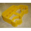 AJT SCHOOL YELLOW BUS SIDE VIEW STUDENT TRANSPORTATION COOKIE CUTTER