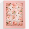 Gcardist Auto-pop Up 12 Cupcake Boxes with Window Pink 6