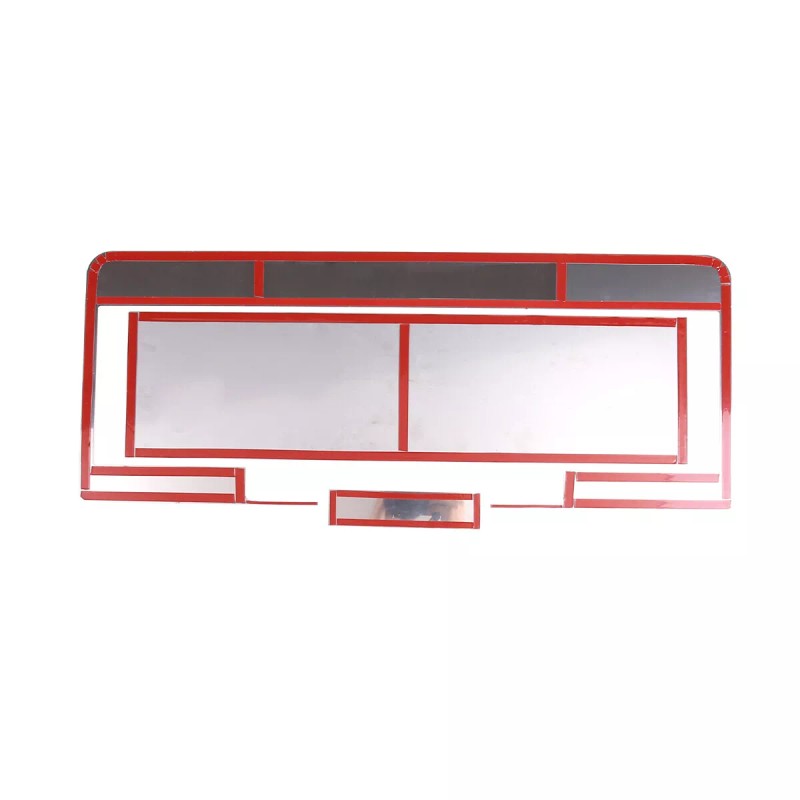 carpart2021 FOR 2003-2009 HUMMER H2 REAR LICENSE PLATE COVER FRAME