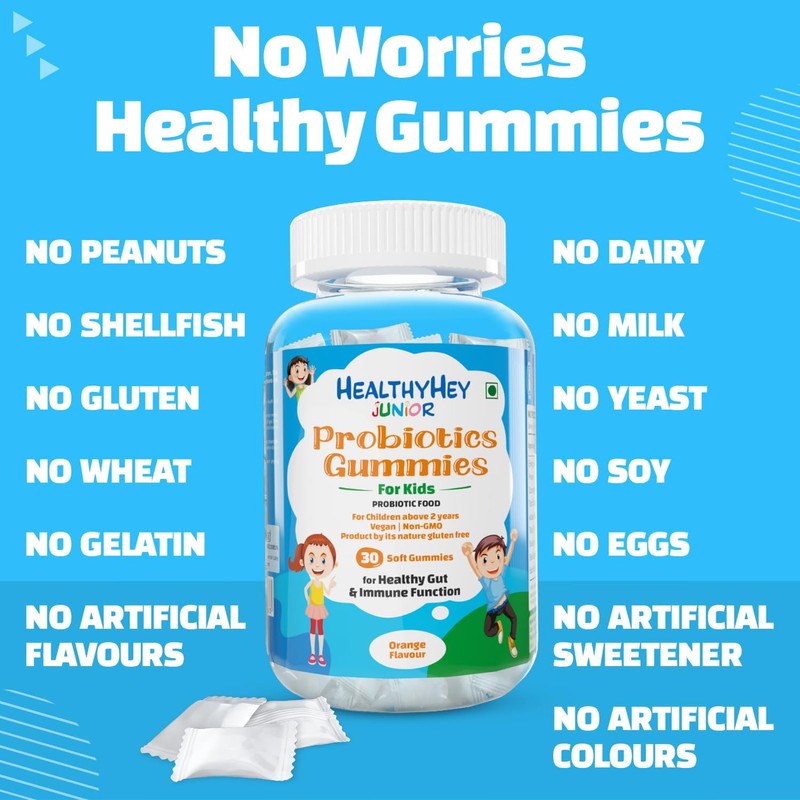 Generic Junior Probiotics Gummies - for Kids - for Healthy