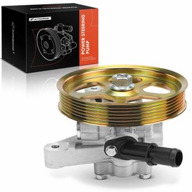 A-Premium Power Steering Pump, with Pulley, Compatible with Honda Accord 2008-2012, Accord Crosstour 2010-2011, Crosstour 2012, Pilot 2009-2011, V6 3.5L, Replace # 56110R70A11, 56110R70A12