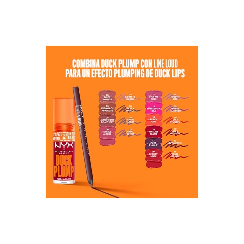 NYX PROFESSIONAL MAKEUP Duck Plump Brillo labial 7ml Mauve Out