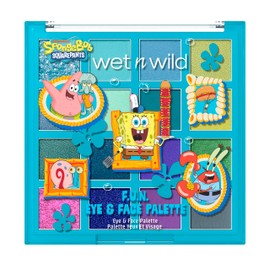 Wet n Wild x Bob Esponja F.U.N. Paleta de Sombras y Rostro 15 Tonos