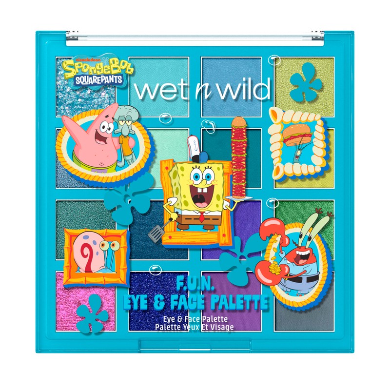 Wet n Wild x Bob Esponja F.U.N. Paleta de Sombras