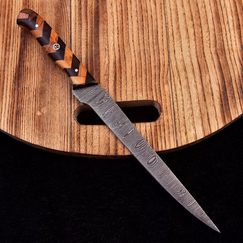 Damascus Knives Handmade Damascus Steel Fillet knife | kitchen knife