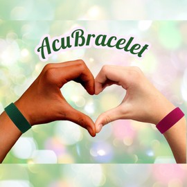 Pebble Heart Snap Charm Bracelet – Stretch Acupressure Wristband with Interchangeable Snap Charm – Black Wellness Band for Focus, Balance, and Emotional Clarity (X-Large 9)