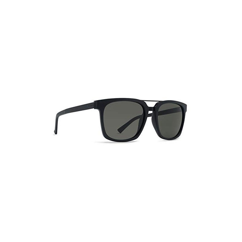 Von Zipper Plimpton Black Satin Vintage Grey Sunglasses
