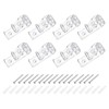 sourcing map 8Pcs 50x15mm Roller Shade Chain and Cord Hold