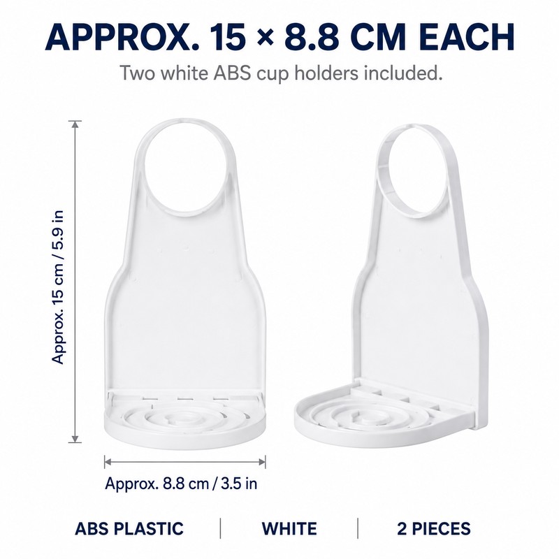 Laundry Detergent Cup Holder for Spill Control – 2PCS Drip