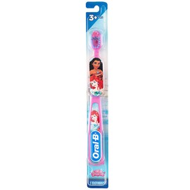 Oral-B Princess Toothbrush for Little Girls, Children 3+, Extra Soft, Ariel Characters - 1 Count