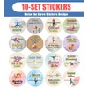 Creanoso Raise The Barre Stickers (10 Sets X 16 Designs)