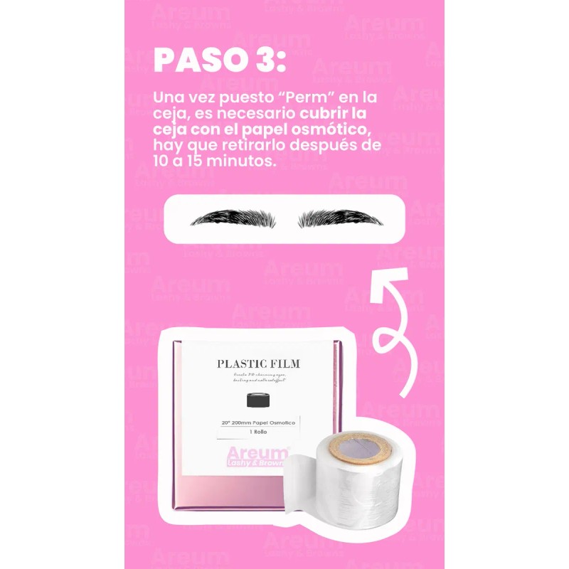 Kit Planchado De Cejas Profesional Areum Lashy & Browns
