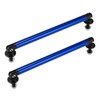 X AUTOHAUX 2pcs 150mm 5.91" Adjustable Car Bumper Splitter Support