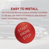 Konuooer Auto Motor Start Stop Knopf Motorknopf Abdeckung Dekor Aufkleber